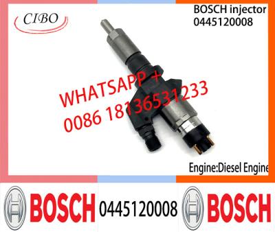 China BOSCH 0445120008 original Diesel Fuel Injector Assembly 0445120008 For GMC Sierra 2500 HD 6.6L GM DURAMAX LB7 à venda