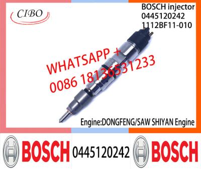 China BOSCH 0445120242 1112BF11-010 Original Fuel Injector Assembly 0445120242 1112BF11-010 For DONGFENG/SAW SHIYAN for sale