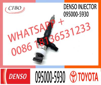 China common rail injector 095000-5930 for toyota truck diesel pump injector 23670-09060 for toyota high pressure engine for sale