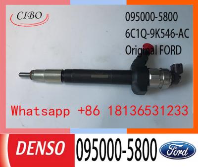 China DENSO genuine diesel injector 095000-5800  095000-5801 for Ford Transit  2.2L 2.4L 6C1Q-9K546-AC, 6C1Q9K546AC for sale