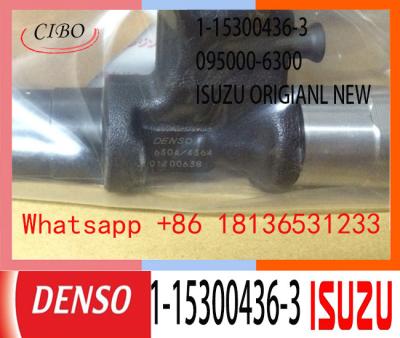 China DENSO originanl injector 1-15300436-3 1153004363 0950006300 0950006301,0950006304 ,0950006303,095000-4363 for ISUZU 6WG1 for sale