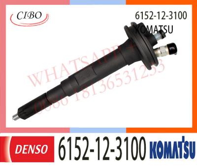 China 6152-12-3100 KOMATSU Diesel Engine Fuel Injector 6152-12-3100 6152-12-3110 6D125 Engine SA6D125E-2 PC400-6 WA470-3 for sale