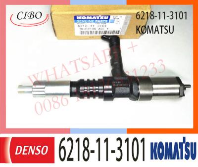 China 6218-11-3101 KOMATSU Fuel Injectors 095000-0562 6218-11-3100 6D140 Engine For PC750-6 PC800-6 for sale