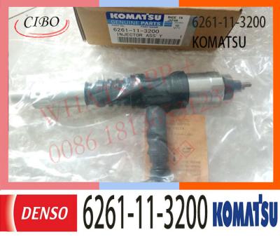 Chine 6261-11-3200 type PC800-8 excavatrice D155AX-6 des injecteurs de carburant 095000-6140 de KOMATSU à vendre