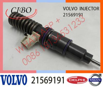 China 21569191 Diesel Engine Common Rail Fuel Injector  for VO-LVO Del-phi 20972225 BEBE4D16001 BEBE4N01001 for sale