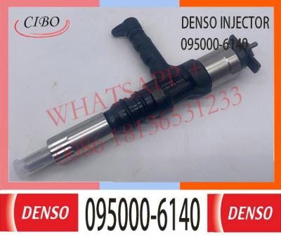 China Diesel Common Rail Injector 095000-6140 For Komatsu SAA6D140 6261-11-3200 for sale