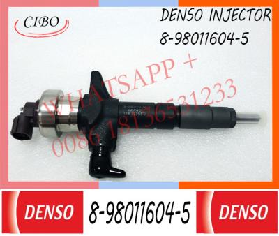 China New High Quality  Warranty 4JJ1 Dmax 3.0L 095000-6980 Common Rail Injector 8-98011604-5 8-98011604-1 For Isuzu for sale