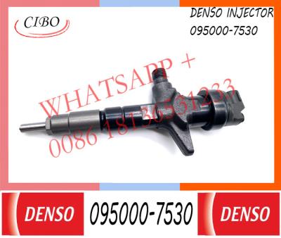 China Original new Vigo 1KD engine injector diesel 095000-7530 or common rail fuel injector 23670-0L050 for sale