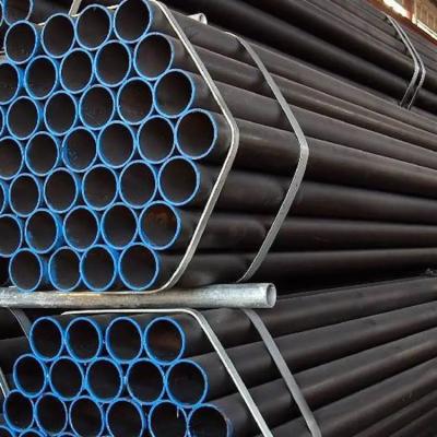 China Aisi 4130  Seamless Mild Steel Pipe Round Tube Hot Rolled Grade A Schedule Black Iron for sale