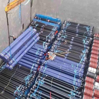 China Black Painting Seamless Steel Tube Pipe 12m Length 16 Inch à venda