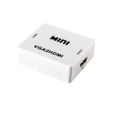 China 5V 1A 40g HDTV STB VGA Audio To HDMI Converter for sale