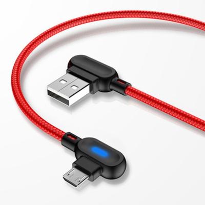 China 0.5m 1M 90 Degree Data Sync Trickle Fast Charging USB Cable for sale
