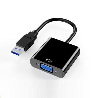 China 15cm USB 3.0 To VGA Adapter External Video Card Multi Display Converter for sale
