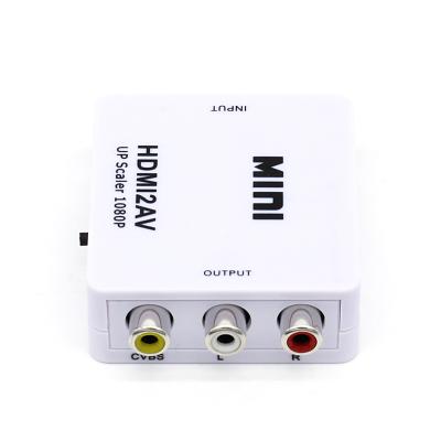 China HDMI 1.3 To RCA CVBS AV Composite Converter Adapter for sale