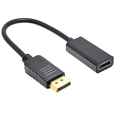 China Gold Plated digital 7.1 5.1 audio Displayport To HDMI Adapter for sale