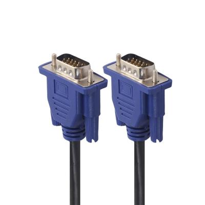 China Nickel Plated Double Ferrite Cores 30V 15 Pin VGA Computer Connection Cable for sale