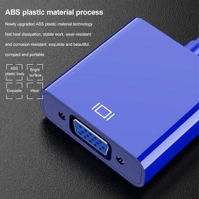 China 0.05kg USB 3.0 1080P HDMI To VGA Adapter Computer Connected To Monitor Cable for sale