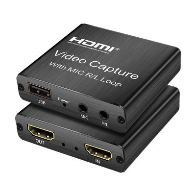 Κίνα Το υψηλό βίντεο καθορισμού HDMI συλλαμβάνει καρτών USB το ζωντανό κιβώτιο καταγραφής εκφωνητών OBS ζωντανό προς πώληση