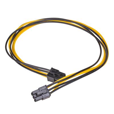 China 40cm Internal Power Cables PCI Express Mini Male 6 Pin To 6 Pin Video Card Power Cable for sale