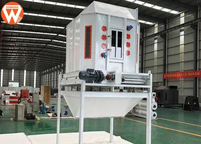 China 1-20 T/H Counterflow Pellet Cooler , Yield Rabbit Pig Cattle Sheep Pellet Cooling System for sale