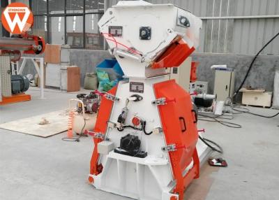 China Electric Animal Feed Grinder , Turbine Worm Reducer Animal Grinding Machine for sale