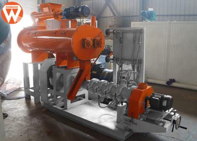 China Automatic Floating Fish Feed Extruder Machine 500KG/H 2700*1800*1200mm 1900kg for sale