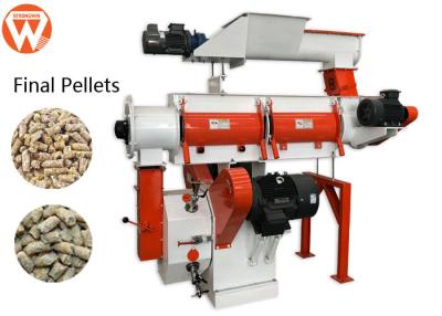China 2 - 12 Mm Livestock Cattle Feed Pellet Machine With High Stability for sale