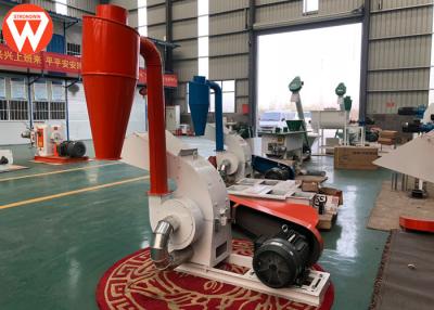 China 7.5KW 380V Feed Grinder Hammer Mill Crusher Machine for sale