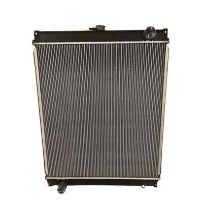 China 206-03-61410 Excavator Water Radiator For Komatsu PC 200-6 Silver Color for sale