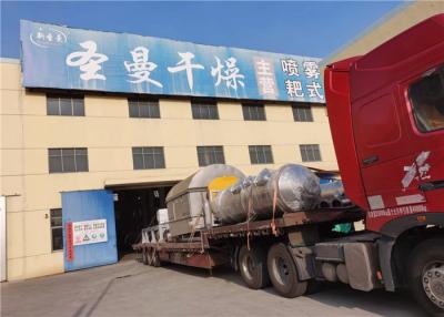 China Rotary Roller Scraper Drum Dryer 600kg / H For Viscous Material for sale