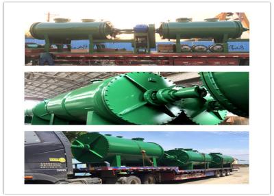 China Continuous 1800L 11KW Vacuum Harrow Dryer For Chlorinated Polyethylene for sale