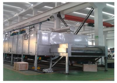 China vapor material Mesh Belt Dryer Equipment 46.5kw de sequedad de 10-80m m para el barro en venta