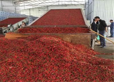 Cina canapa dell'unità dell'impianto di essiccazione 4*3 della cinghia 35.3kw ed essiccatore continui dell'alfalfa in vendita