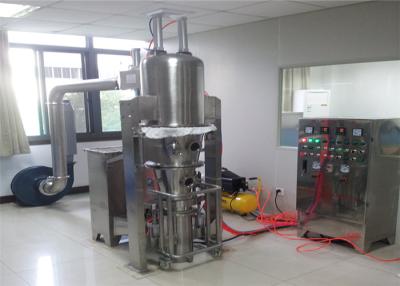 China Fließbett-Trockner GMP-Entwurfs-100kg für die Herstellung des Medizin-Körnchens zu verkaufen