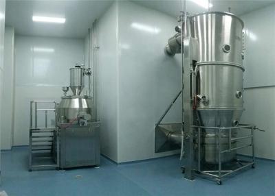 中国 食品工業のためのdia1500mmの容器ボタン制御流動床の造粒機機械 販売のため