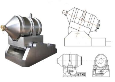 China Misturador bidimensional industrial do balanço da máquina de mistura da capacidade de carga 5L-5000L à venda