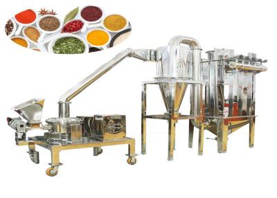 China WFJ KRS 4-15kw Industrial Grinding Machine For Herbal Moringa Leaf Powder for sale
