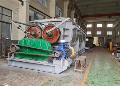China Commercial Hollow Blade Slot Stirring Paddle Dryer For Fly Ash Sludge for sale
