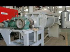 SUS304 Hollow Paddle Dryer For Sludge Drying 5000 Kg/H