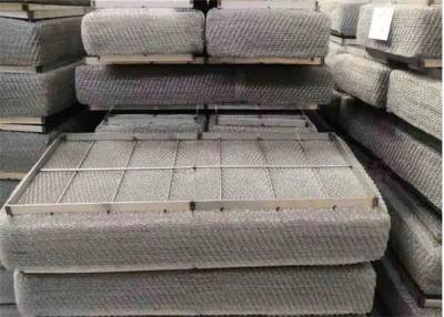 China ISO9001 316 Stainless Steel Mesh Pad Demister For Air Liquid Filter System for sale
