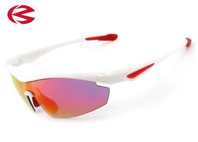 China Shatter Proof Prescription Outdoor Sporty Sunglasses With Replaceable Lenses TR90 Frame for sale