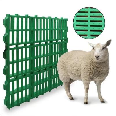 China Animal Farming Polypropylene Plastic Slat Flooring For Sheep Goat Pig for sale