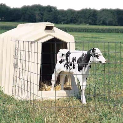 China Calves Cage Livestock Farm Equipment Plastic Calf Shelter Anti UV for sale