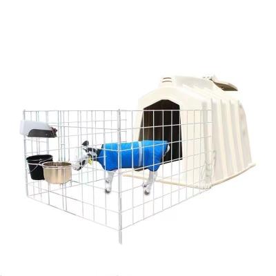 China Cattle Farm Calf House Outdoor Calf Pens Anti UV Alkali Resistance for sale