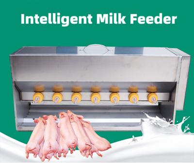 중국 Stainless Steel Livestock Automatic Feeder For Feeding Milk Water Medicine 판매용