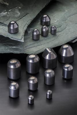 中国 円形のすねビット/円錐一突き/石炭カッターの歯のためのJK30.4等級の炭化物ボタン 販売のため