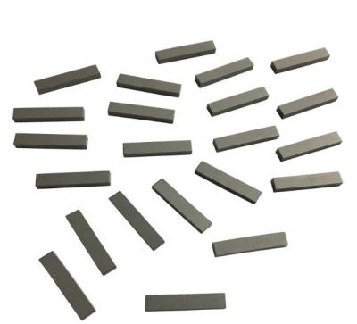 China High Tolerance Grade YG14C Tungsten Carbide Block 25×5×3 With HIP Sintering for sale