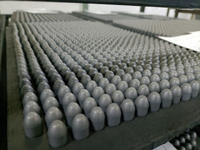 China Botões dos bocados de broca da rocha do carboneto para a mineração com desgaste alto - de alta temperatura resistente aglomerados à venda
