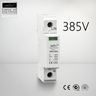 China EN 61643-11 Type 1+2 Surge Protector , 4 Pole Spd PBT Material for sale