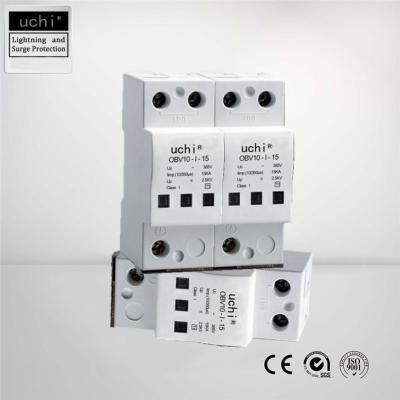 China Single Phase AC Power Surge Protection Device 385V Limp 15KA for sale